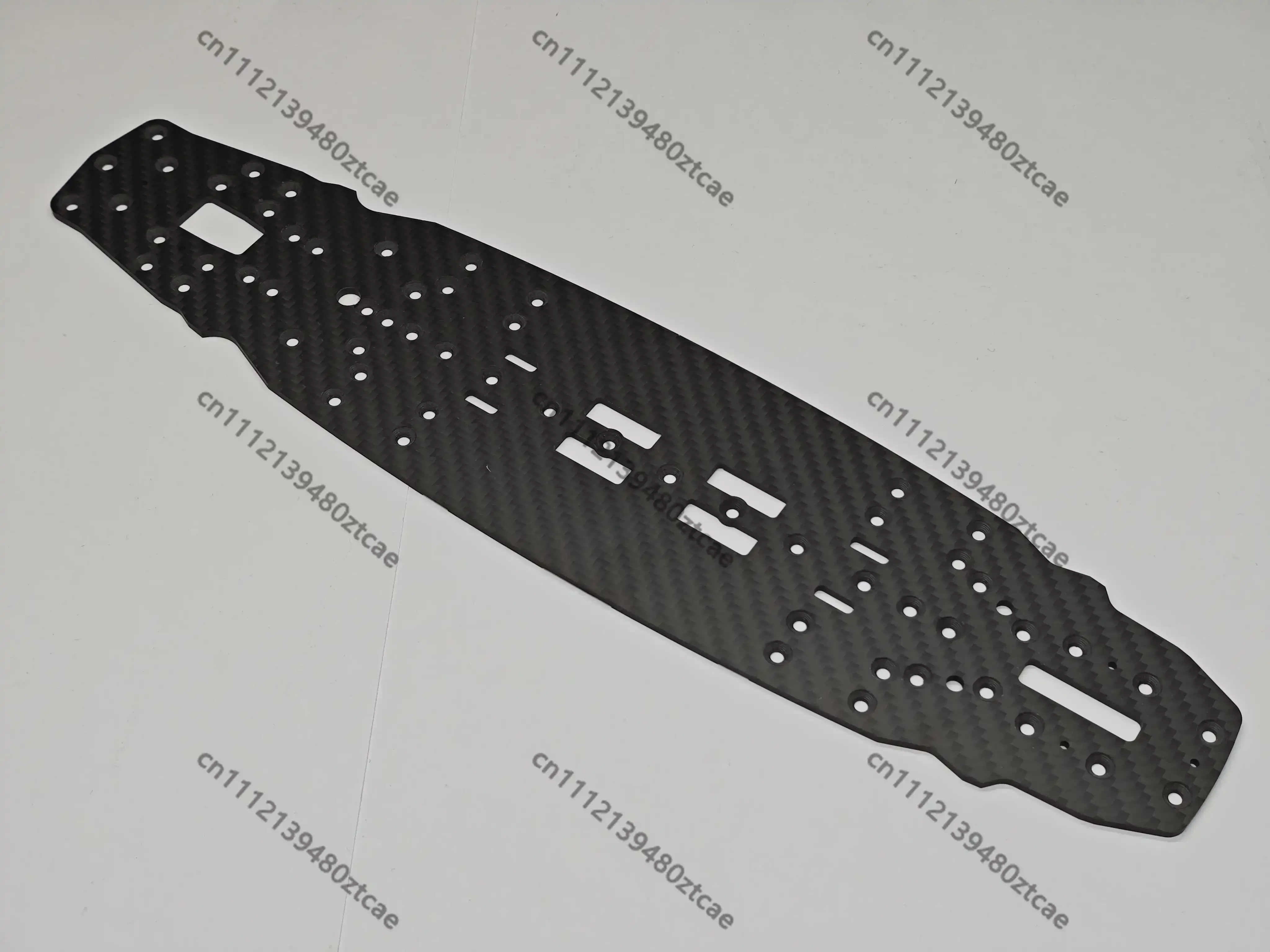 RC Racing Model Car Carbon Fiber Base Plate Upgrade Replacement Spare Parts For Remote Control Vehicle Accessories