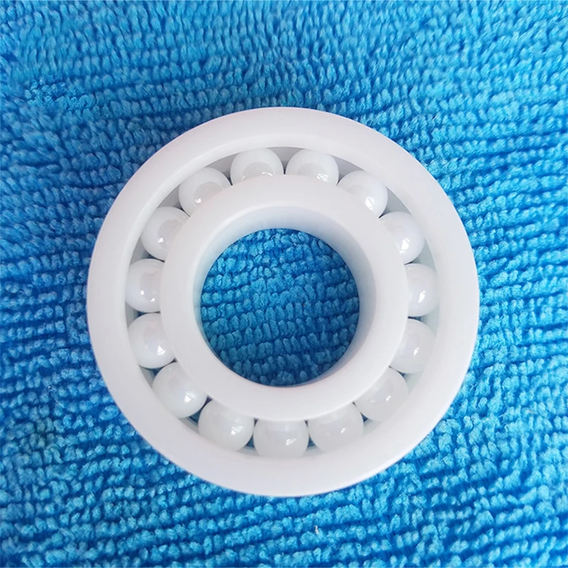 1PCS ZrO2 Zirconia Full Ball Ceramic Bearing Anti-Magnetic 6800 6801 6802 6803 6804 6805 6806 6900 6901 6902 6903 6904 6905 6906