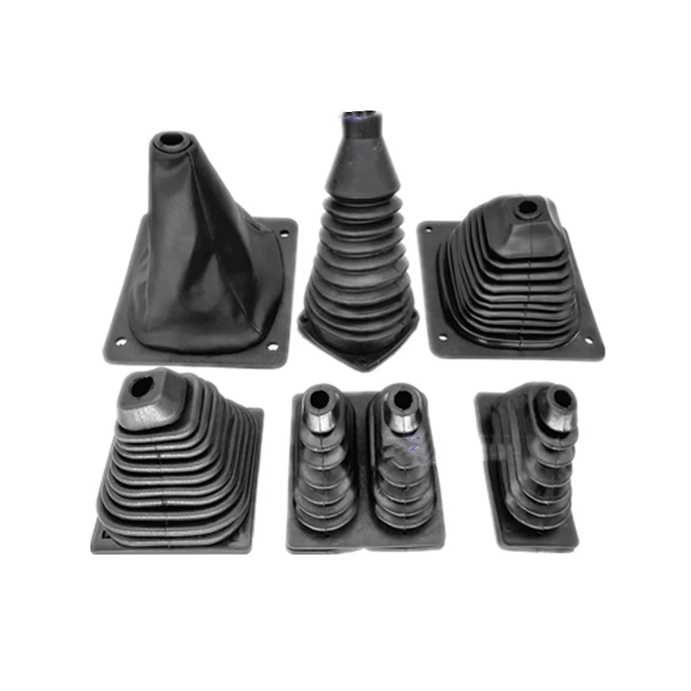 Forklift Loader Accessories Stop Lever Multi Way Valve Stop Handle Rubber Sleeve Single Handle Rubber Sleeve Dust Cover