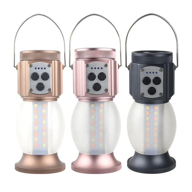 

Outdoor Portable Photography Solar-Powered Light Led Camping Lantern Lighting Solutions Lamp