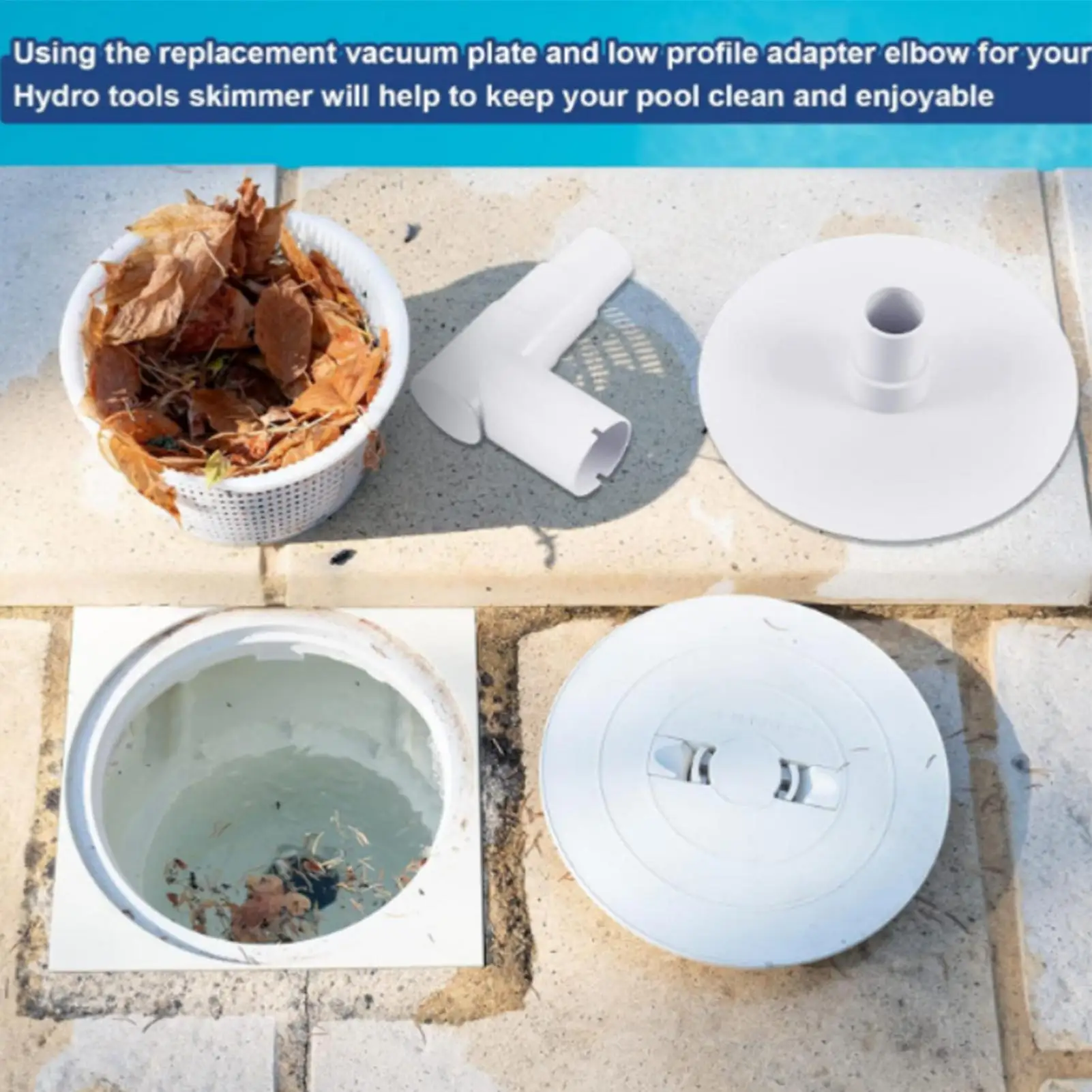 Vacuum Plate Adapter Skimmer Vacuum Plate Fine Workmanship Easy Installation Practical Long Lasting Pool Vacuum Plate