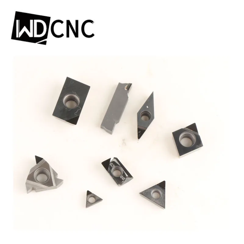 

5PCS PCD inserts VCGT080202 For Aluminium