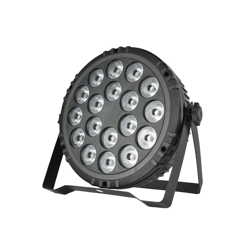 YUER NEW 18x4W  4in1 LED Stage Light with Auxiliary Strip DMX512 RGBW Wash Light for Parties Events Weddings Clubs