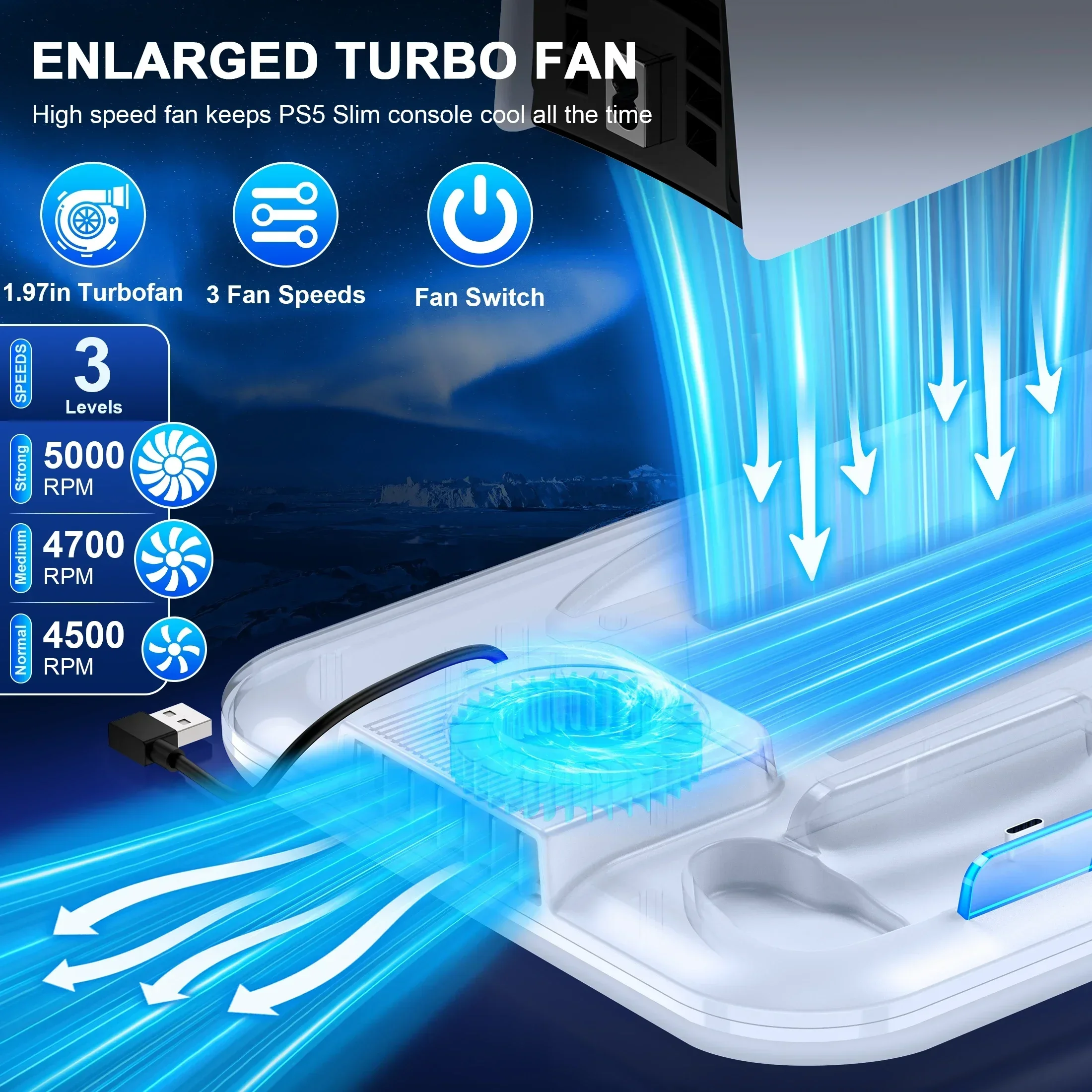 Thumbnail 4 - #29 Latest PS5 Vertical Stands Offers