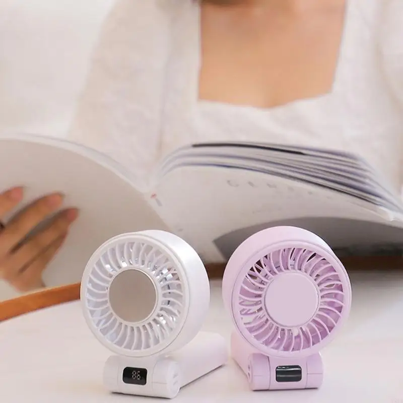 

Convenient Small Foldable Fan USB Travel Fan Office Fan Outdoor Fan for Travel N58D