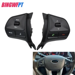 Car Styling For KIA RIO 2011-2014 Multifunctional Steering Wheel Control Button Audio Phone Volume Switch For Bluetooth