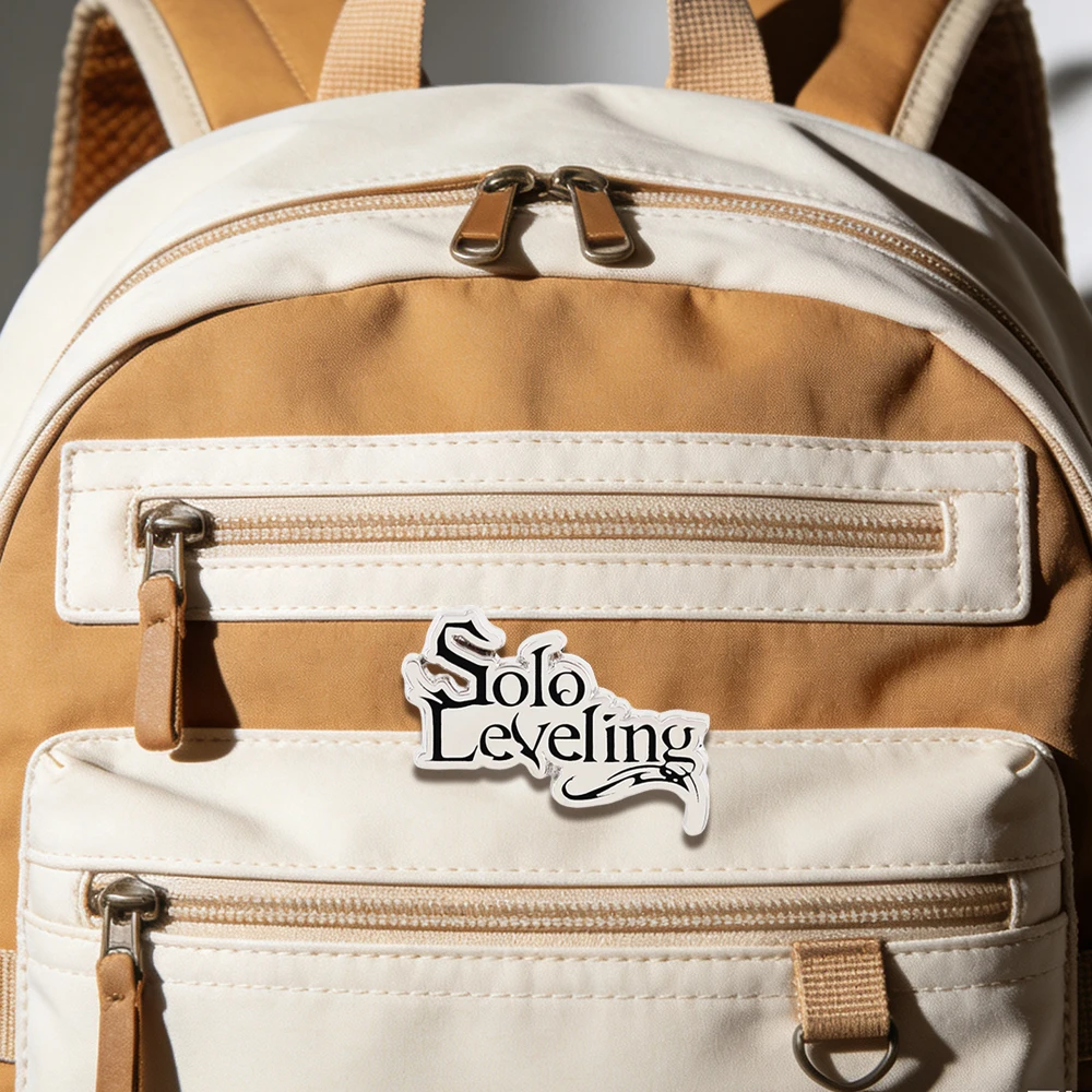 Solo Leveling Logo Emaille-Anstecknadel Sung Jin-Woo Anime-Brosche Metallabzeichen Ore Dake Level Up Na Ken Schmuck Fansammlung Geschenk – Detail 8