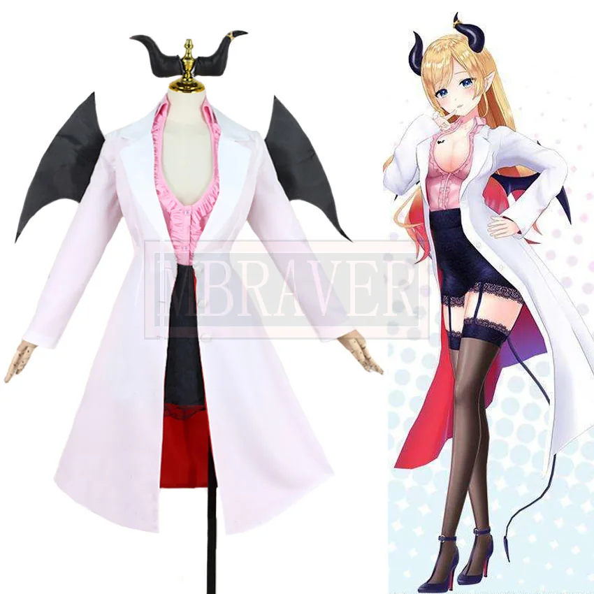 

VTuber Hololive Yuzuki Choco Cosplay Halloween Costume Christmas Party Uniform Custom Made Any Size