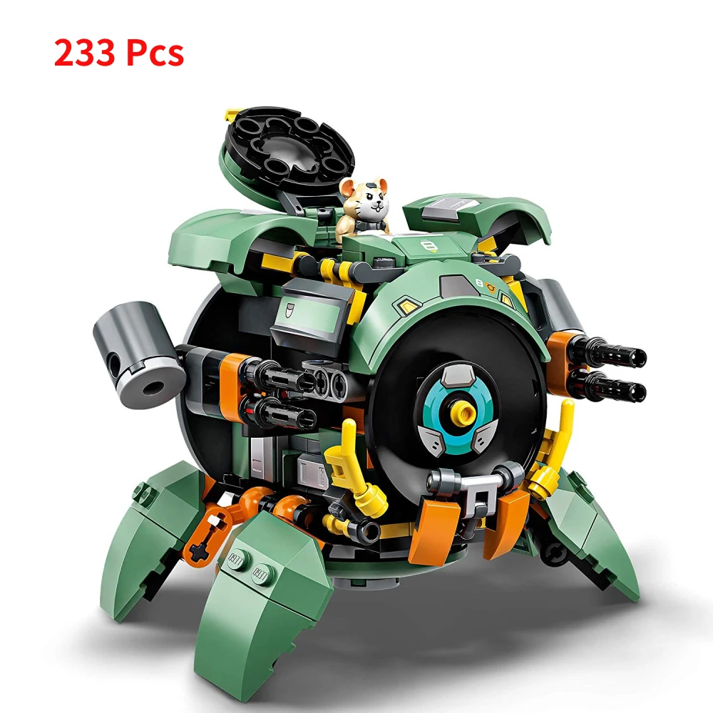 75976 Wrecking Ball Building Blocks Kit Steam Game Mouse Characters 2 Forms Robot  Bricks Toys For Boys And Girls Christmas Gift