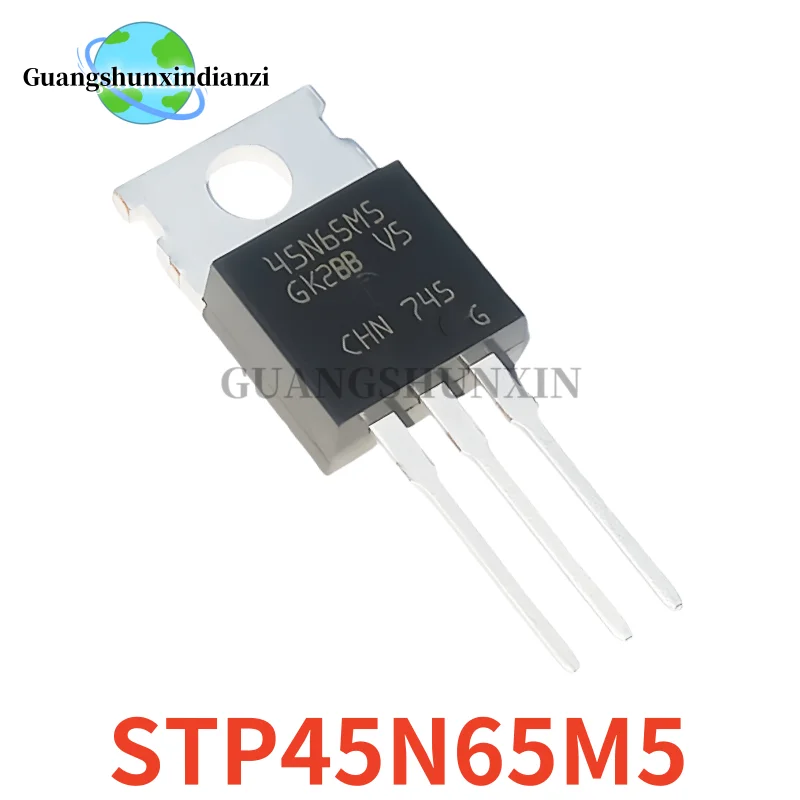5-10-20PCS Brand New 45N65M5 STP45N65M5 45N65 TO-220 650V 35A Best Quality In Stock