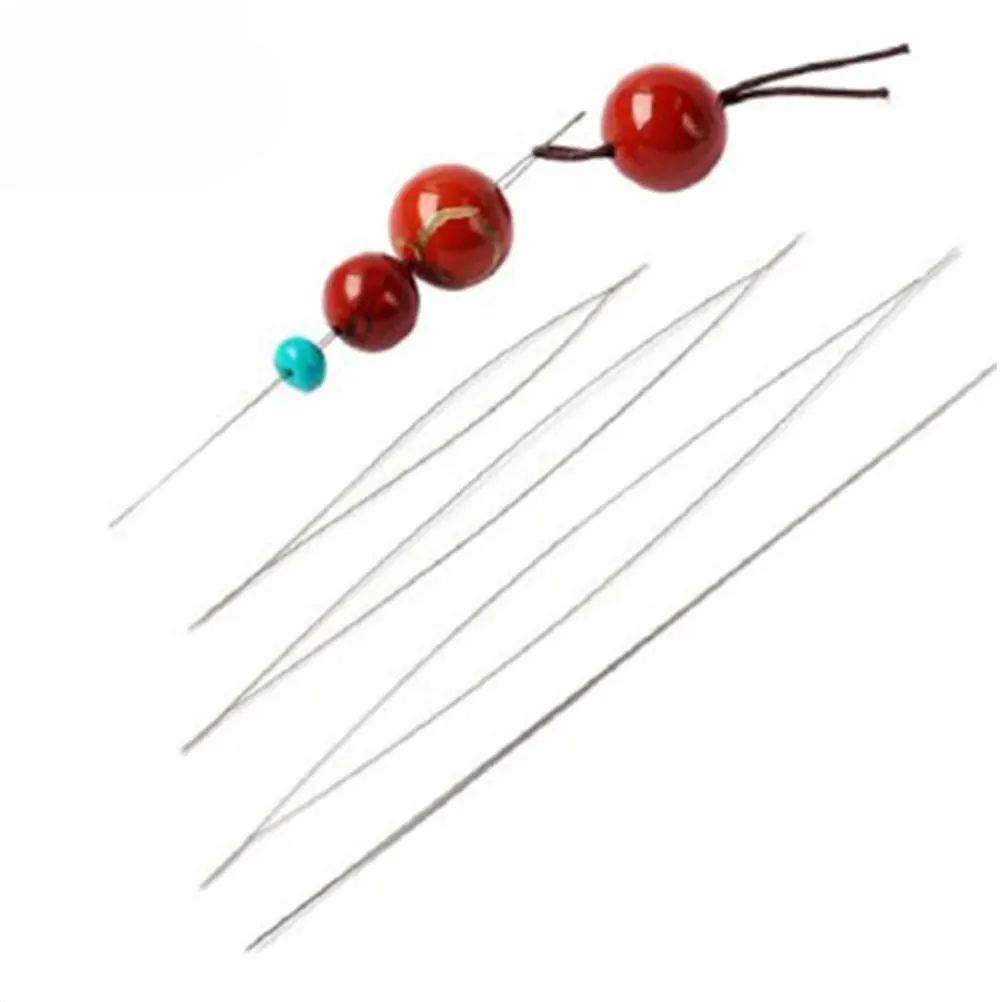 

Long Needles Beading Embroidery Sewing Tool Set Ultra Thin Durable Reusable Lightweight Plastic Material Needle Bottle Easy