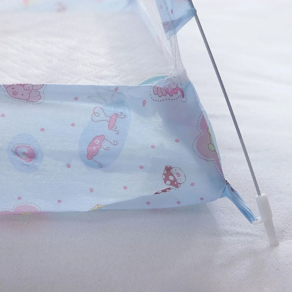 

Foldable No Bottom Kids Mosquito Net Easy Setup Free InstallationUp Baby Bed Canopy for Children