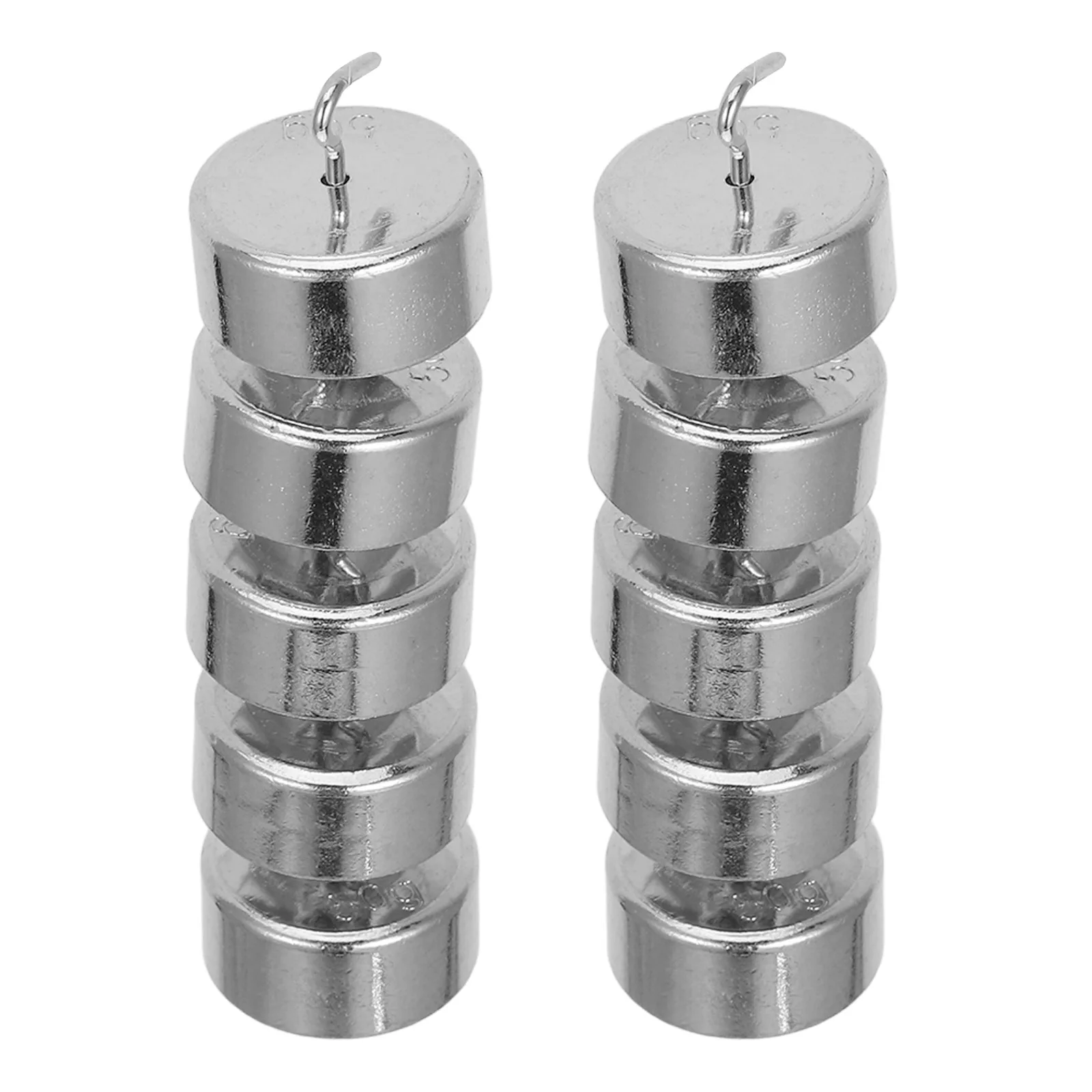 

10pcs Metal 50g Each Calibration For Lab 500g Mass Weights Lab Scale Balance Accessories Weight Set Mass