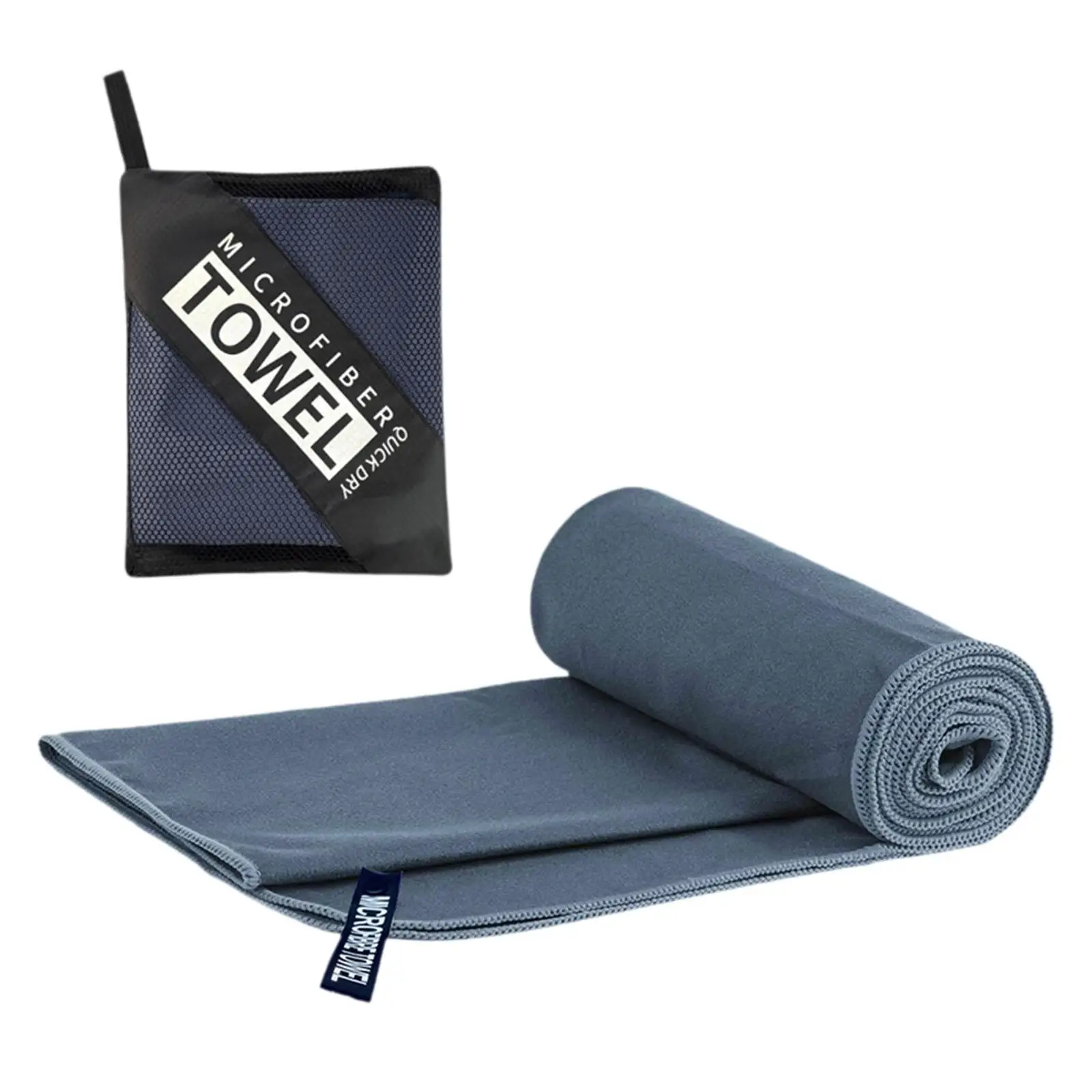 Quick Dry Towel for Gym Travel Camping Lightweight Sweat Absorbent Polyester Sports Workout Swimming Hiking Portable Soft