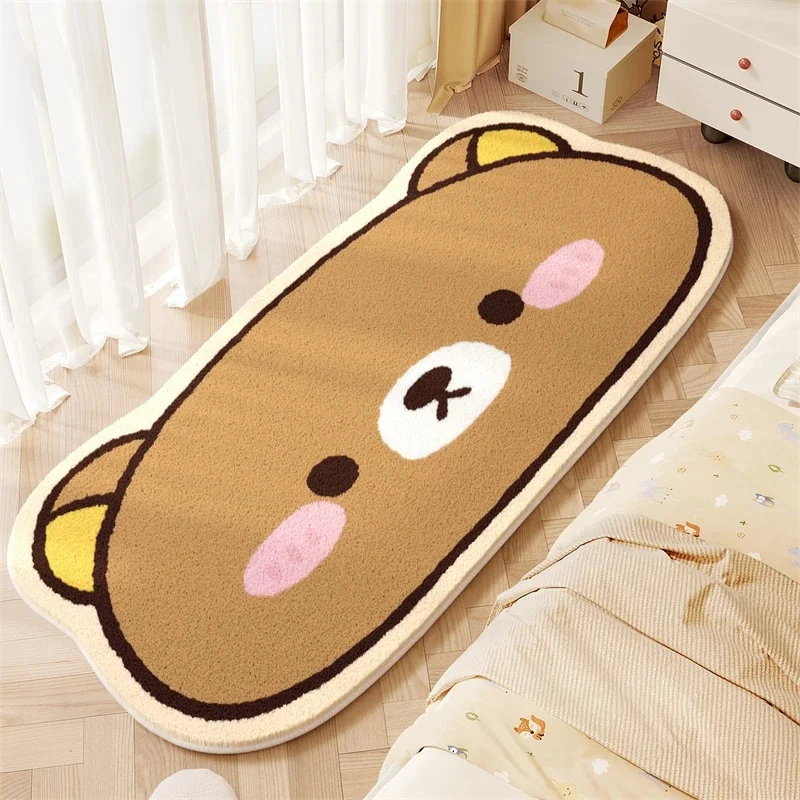 Kawaii Rilakkuma Plush Rug Coz - Baby Nursery Game ulasan dan harga