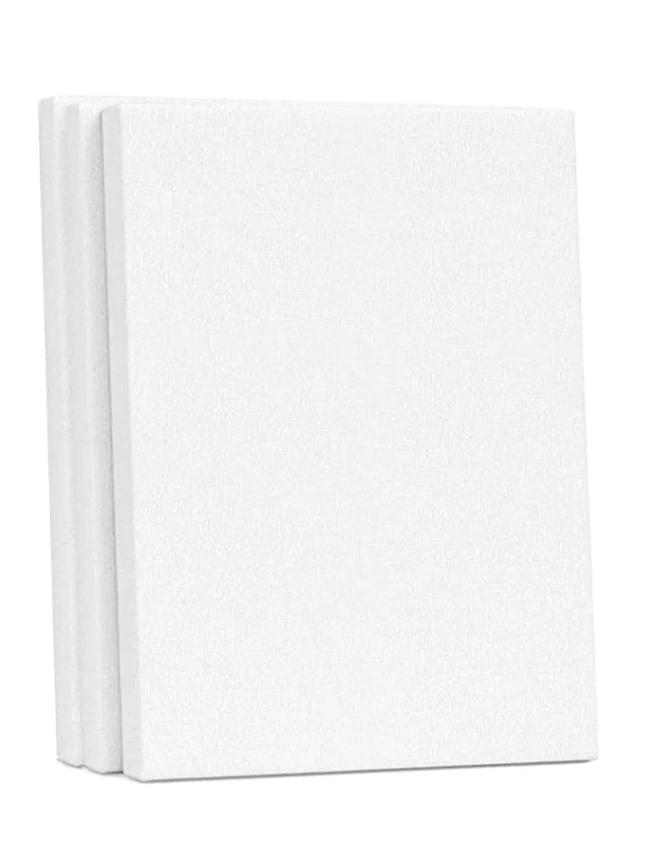 لوحات قماشية للفنانين من القطن بنسبة 100% مقاس 8 × 10 بوصة من Bview Art، قماش أبيض ممتد للرسم، صب الأكريليك، طلاء زيتي