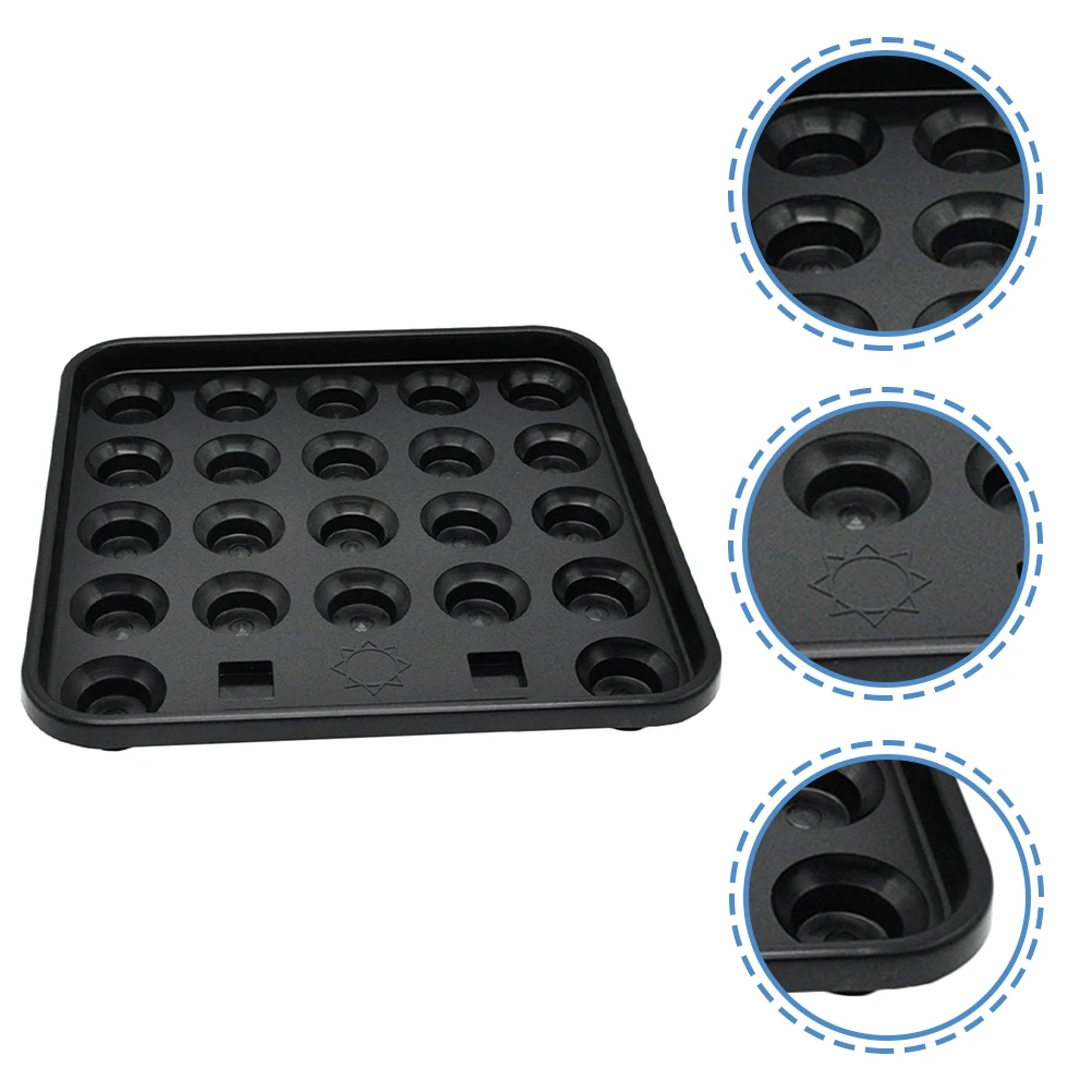 

Pool Table Storage Rack Billiard Ball Holder Tray Accessories Plastic Carrying Billiards