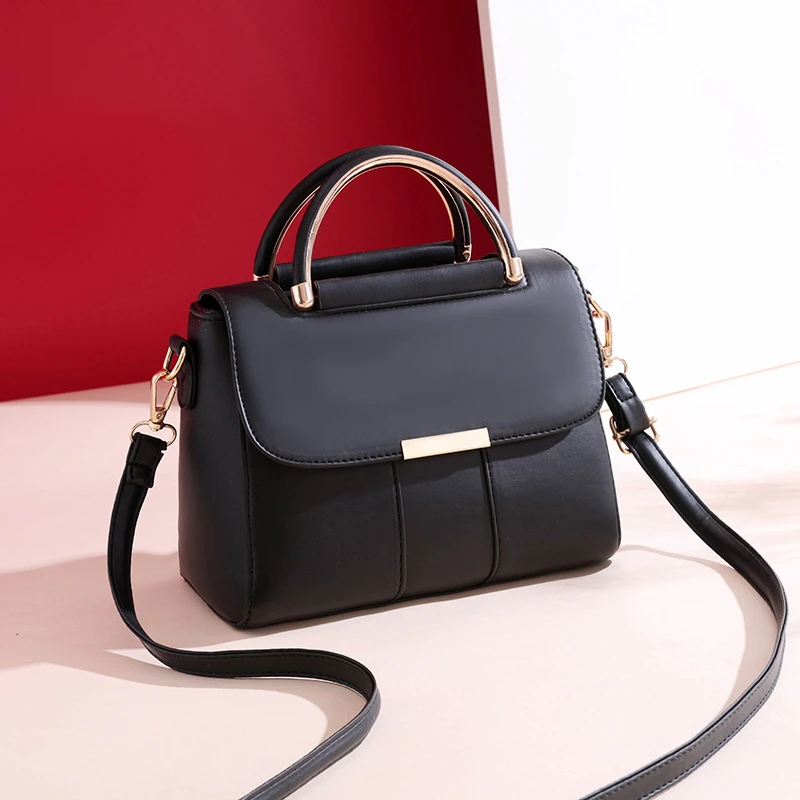 

High Quality PU Leather Handbag Purse Women's Bag Trend Designer Shoulder Crossbody Sac Lady Messenger Small Tote