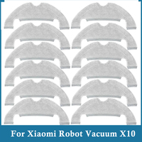 Mop Cloth For Xiaomi Robot Vacuum X10 For Dreame Z10 Pro D10 Plus D10s Plus Wipes Rags Vacuum Cleaner Spare Parts