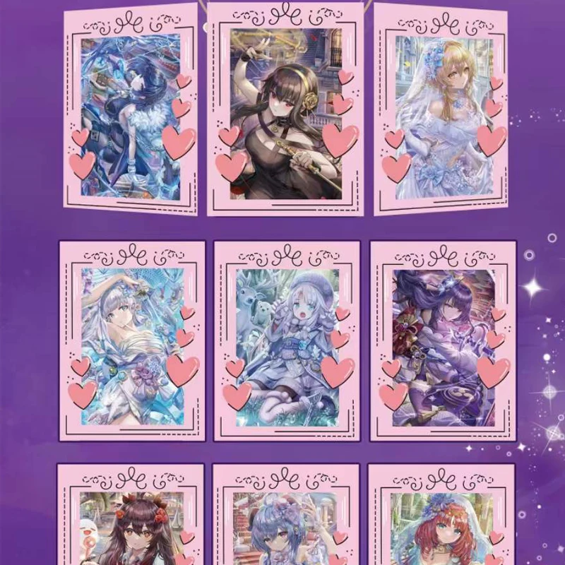 Wholesales Goddess Story Collection Card Peach Card Dimension Feast Ssr Booster Box Seduction Anime Trading Cards