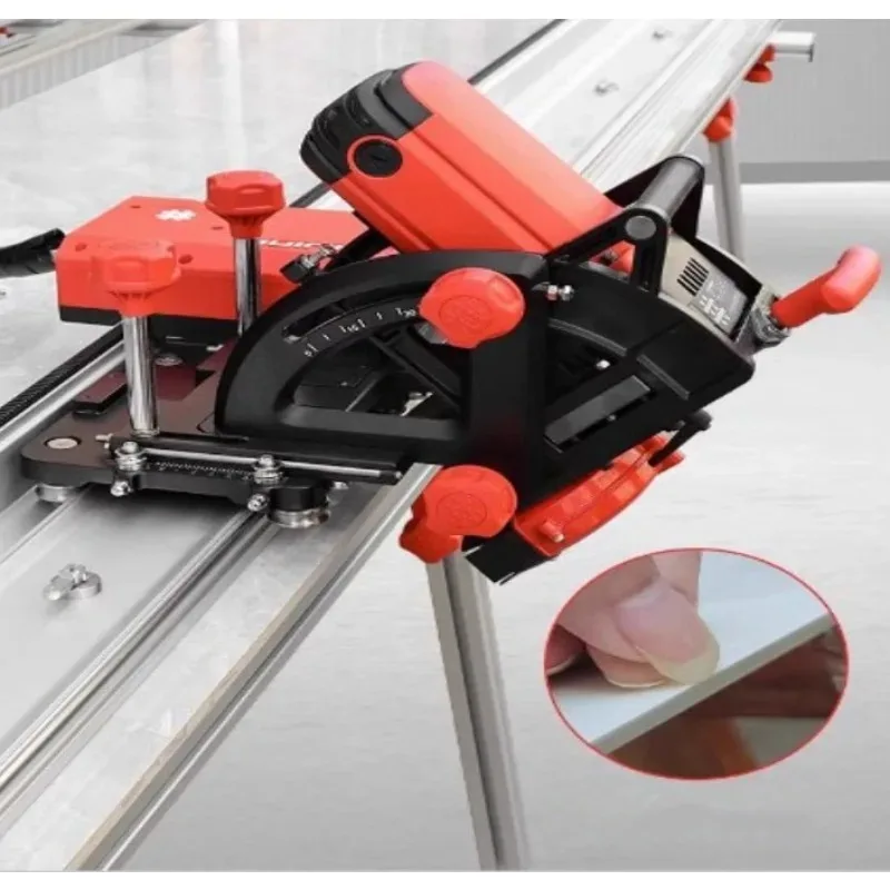 ASM2 In 1 Portable Track Tile Saw For Sintered Stone Slab 45 Degree Chamfering Straight Cutting Machine 13000RPM Electric Cutter view 3
