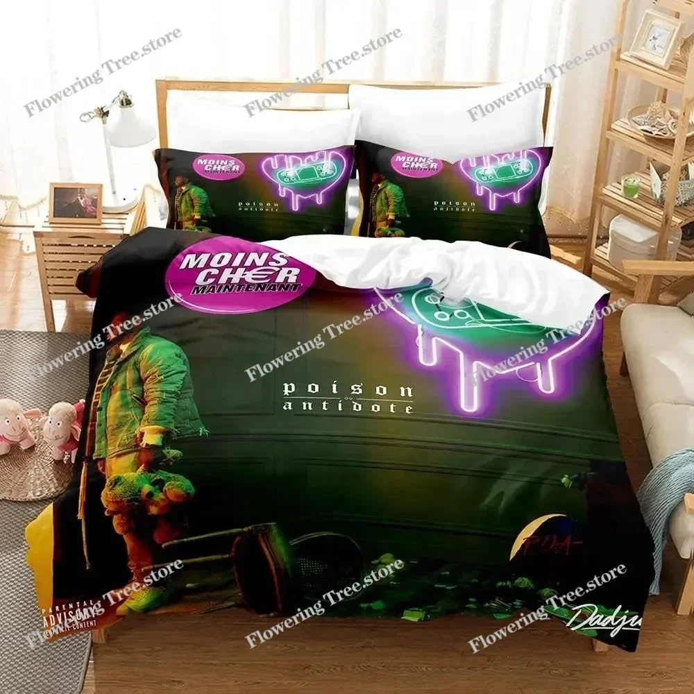 

3D Print Singer Dadju Prince Dadj Bedding Set Duvet Cover Bed Set Quilt Cover Pillowcase Comforter king Queen Size Boys Adult029