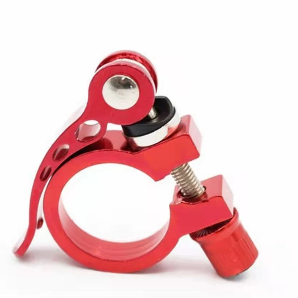 

27.2-28.6mm Seatpost Clamp Bike Seatpost Clamp High-strength Aluminum Alloy Lightweight Quick-release And Locked Styles