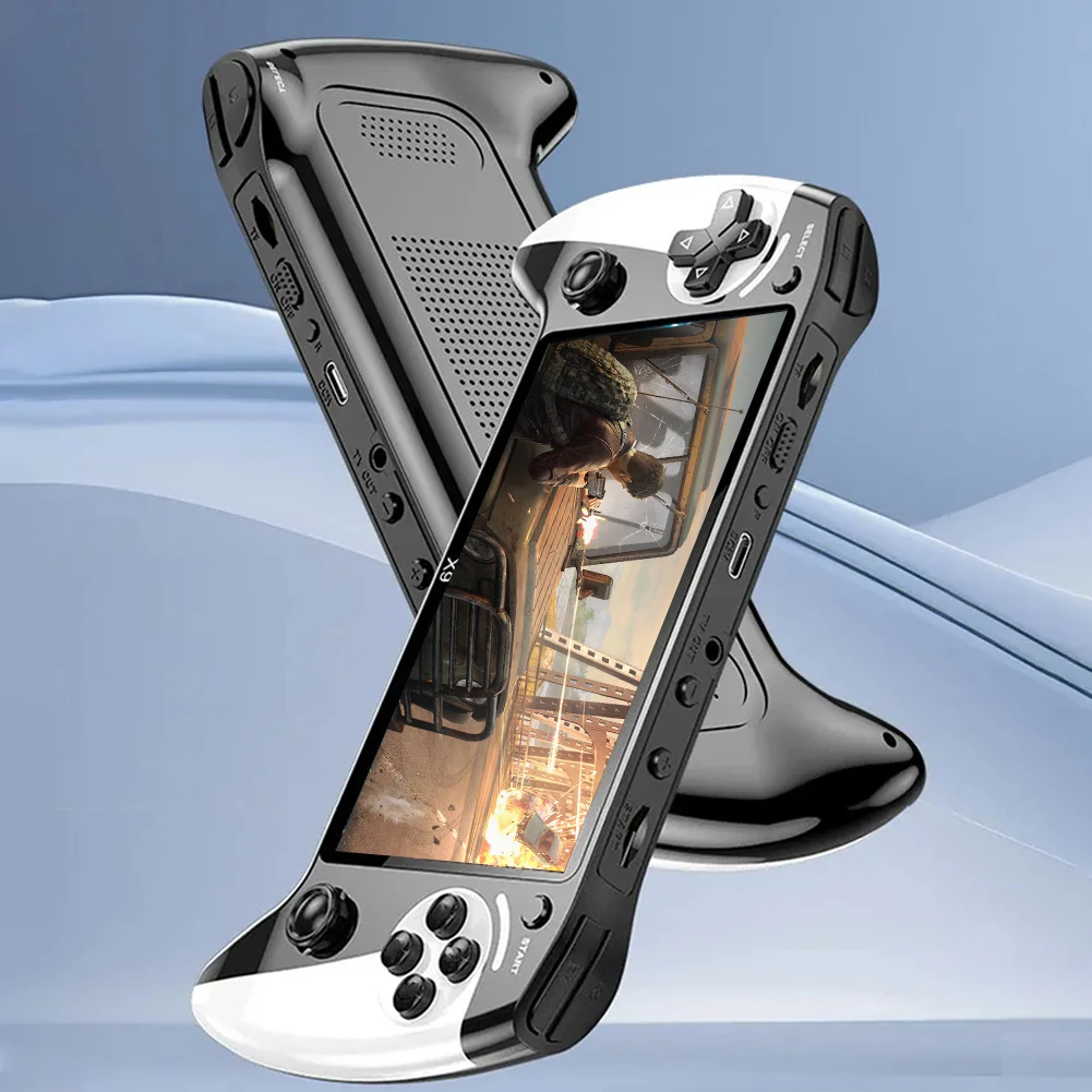 

Handheld Retro Game Player Type-C Charging 5.5 Inch Screen Video Game Player Portable Game Player MAME/FC/GBA/NES/GBC/GB/SFC/SMC