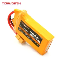 New RC Toys LiPo Battery 3S 11.1V 1300mAh 35C 60C For RC Helicopter Airplane Car Boat Quadrotor Drone 3S LiPo Batteries 11.1V