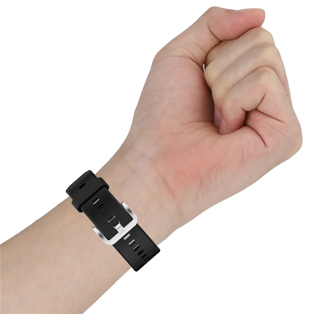 BEHUA Buntes Silikonarmband für Huawei Watch Fit Original Smartwatch-Zubehör, Handgelenksband mit Werkzeug, einfache Anpassung – Detail 5