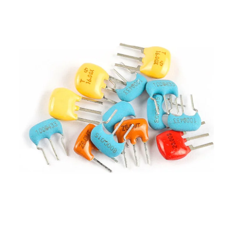 100pcs CSTLS8M00G53-B0 4M 6M 8M 10M 16M 20MHZ DIP-3 In-line Ceramic Crystal Oscillator 3 pins