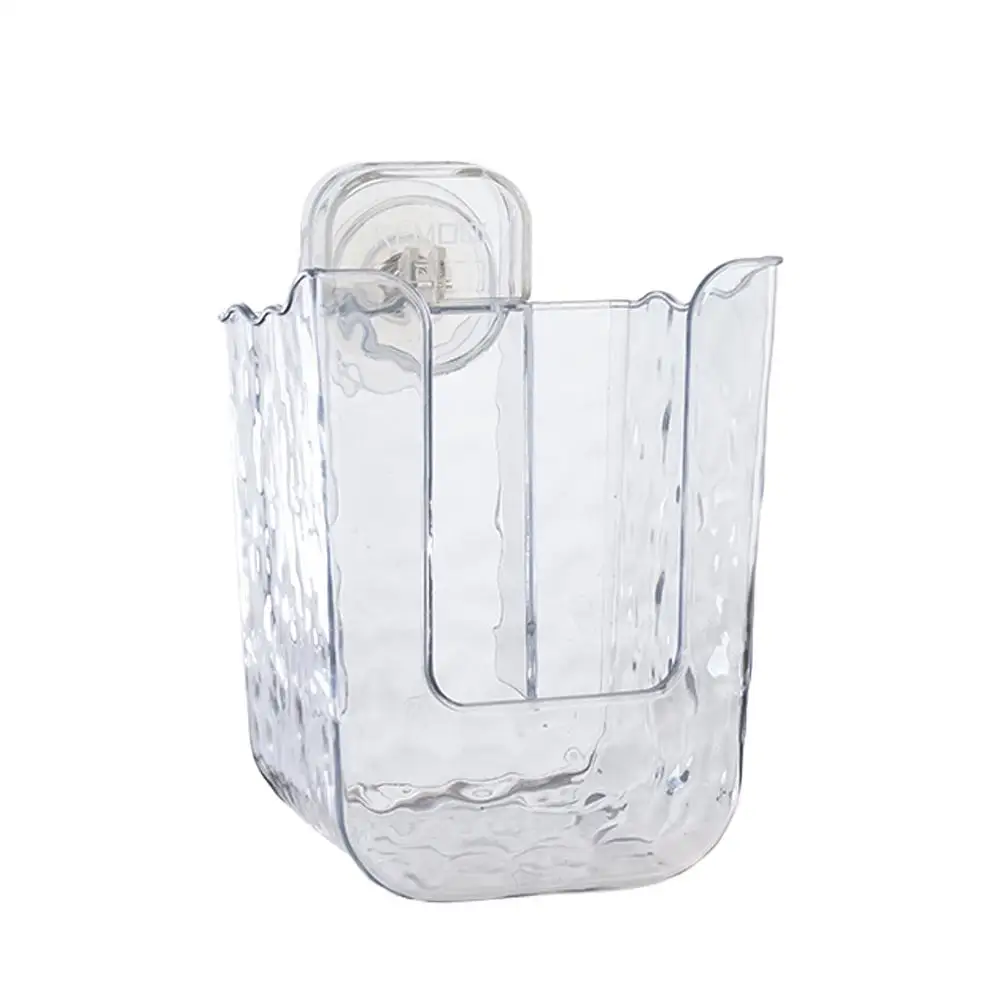 Transparente küchen tücher aufbewahrung sbox spülbare tücher halter für bad nachfüllbare tücher container box wandbehang halter f6v0