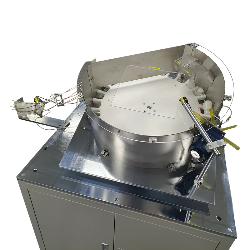 220V Automatic Cap Feeder Efficient Centrifugal for Plastic Bottles    Closures 1 Year Automation Equipment Solution