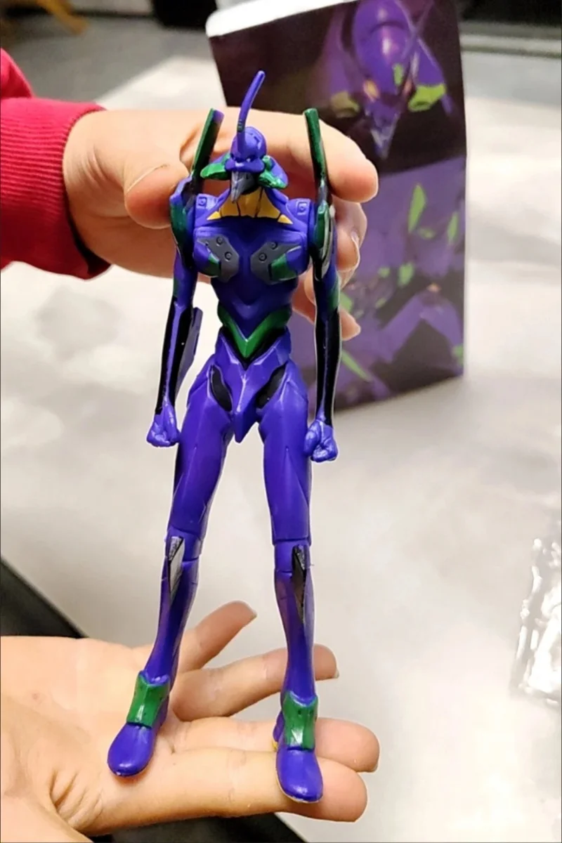 7 stücke 17 cm Anime EVA Genesis Evangelion Unit-01 Ikari Shinji Nr. 1 Maschine Modell Spielzeug Gelenk Mobilität Figuren Roboter geschenke