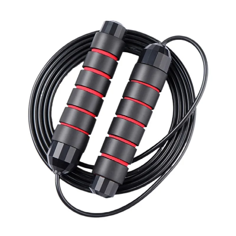 Jump Rope Rapid Speed Jumping Rope Cable with Ball Bearings Steel Skipping Rope Gym Exercise Slim Body