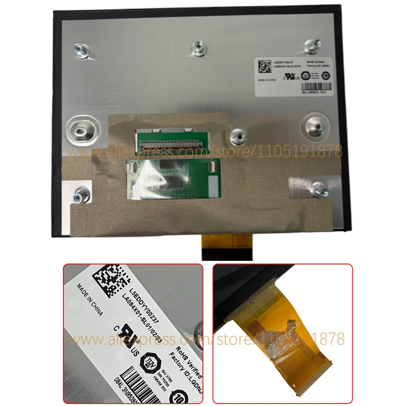 LA084X01 SL02 SL01 SL03 8.4'17-22 Replacement For J-eep D-odge RAM Uconnect 4C UAQ LCD Display Touch Screen Radio Navigation