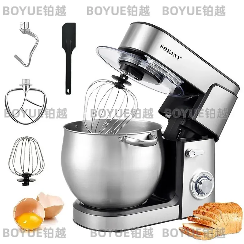 for A Desktop Dough Kneader 13L Household and Commercial Chef Machine 2000W Automatic Egg Beater Mixer