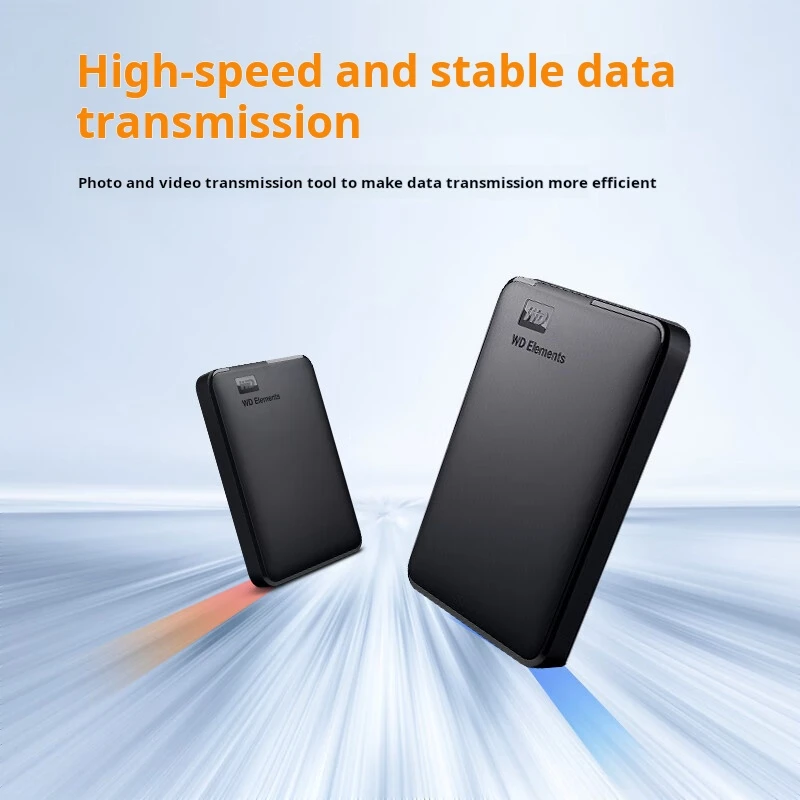 

Портативный жесткий диск Western Digital (WD), 6 ТБ, USB 3.0, серия Elements, 2,5 дюйма, механический жесткий диск, внешнее расширение