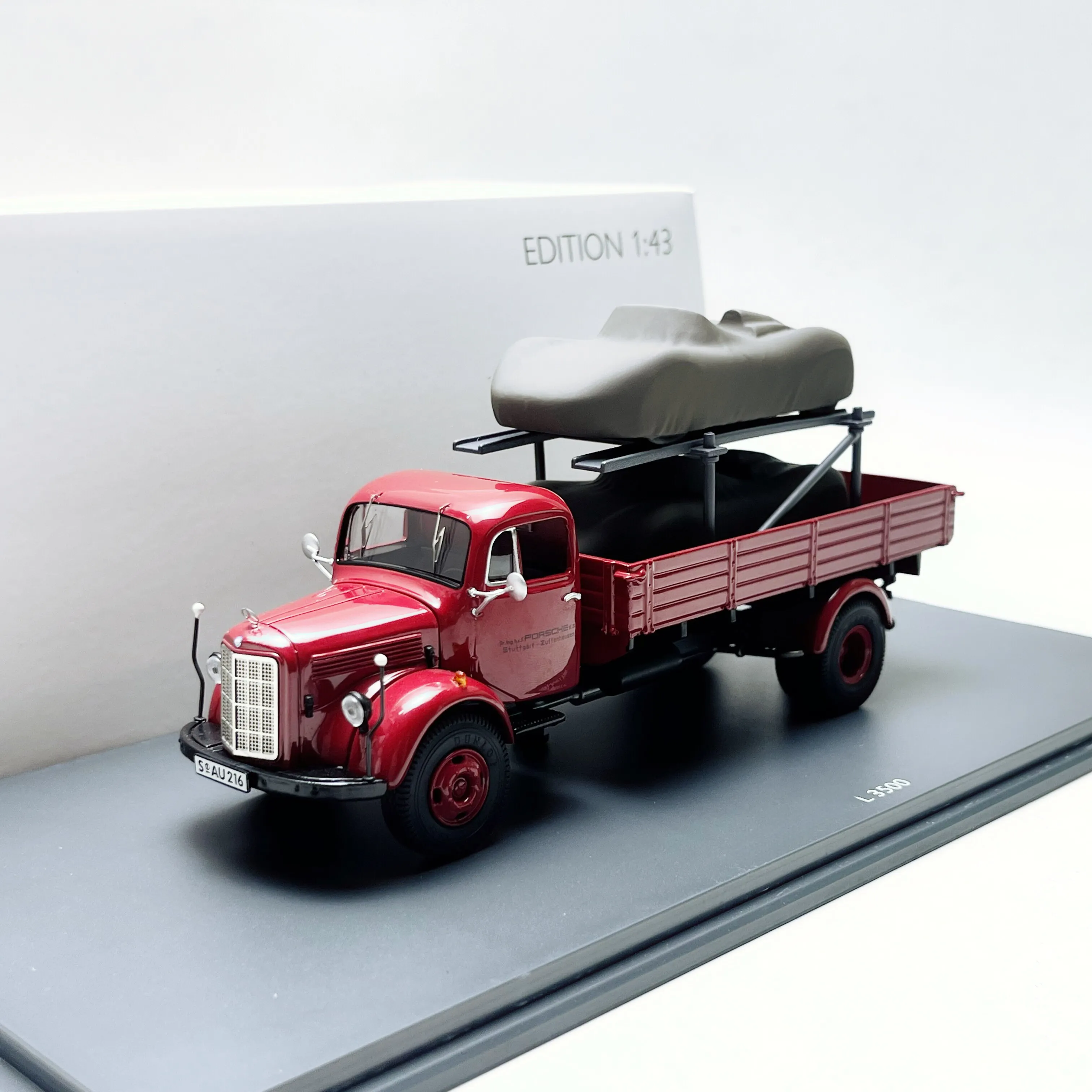 Modelo de Camión de Aleación Schuco a Escala 1/43, BENZ L3500