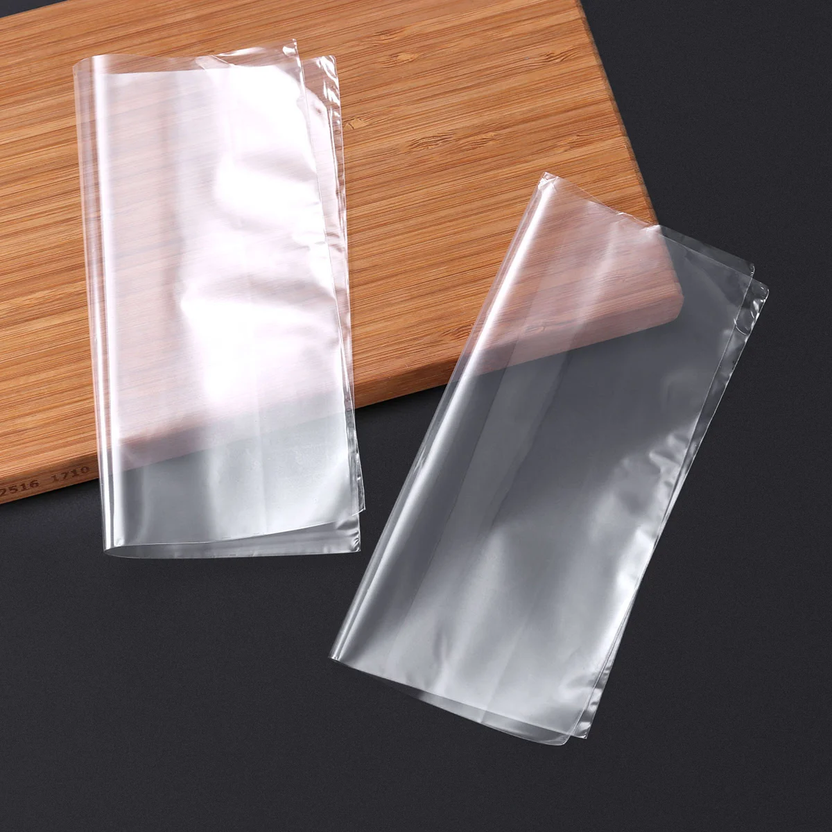 ULTNICE 200 Pcs Waterproof Heat Shrink Wrap Bags for Soaps Bath and DIY Crafts (Transparent)