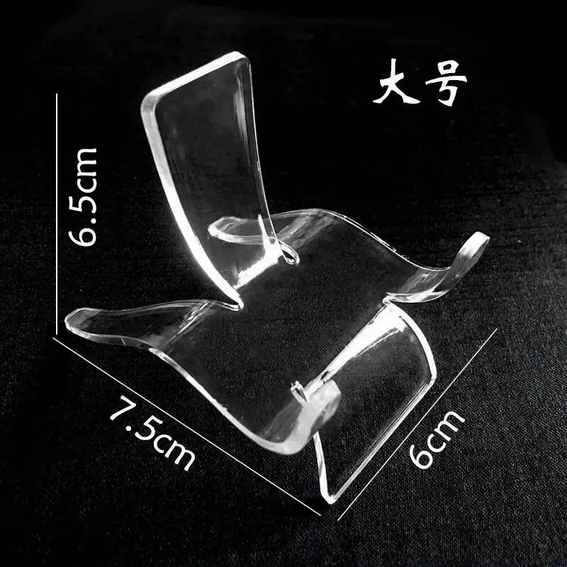 Acrylic transparent small stool chair base bracket