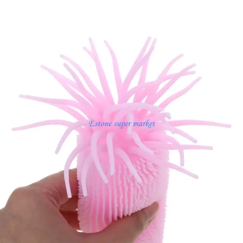 

090B Soft Stress Relief Toy Glowing Toy Large for Caterpillar Octopus Luminous Toy