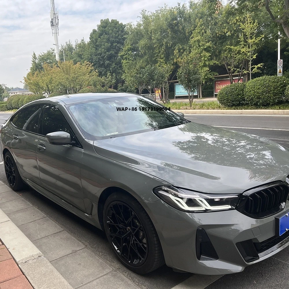 

WRAPMASTER TPU Glossy Crystal Nardo Grey Vinyl Wrap Paint Protection Film TPU High Glossy PPF