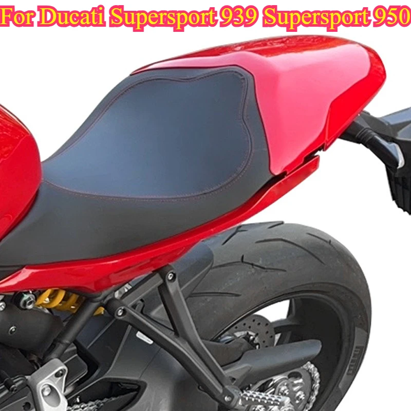 Para Ducati Supersport 939 Supersport 950 AlI año cubierta de asiento de pasajero trasero de motocicleta cubierta de joroba de capó de asiento duro carenado