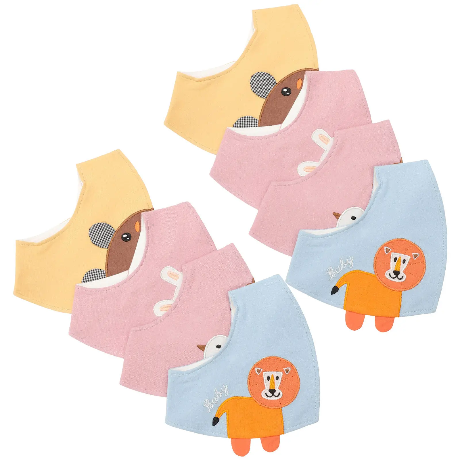 juego-de-8-baberos-de-algodon-para-bebe-suaves-y-absorbentes-para-alimentacion-proteccion-contra-la-saliva-baberos-para-bebes-y-ninos-pequenos