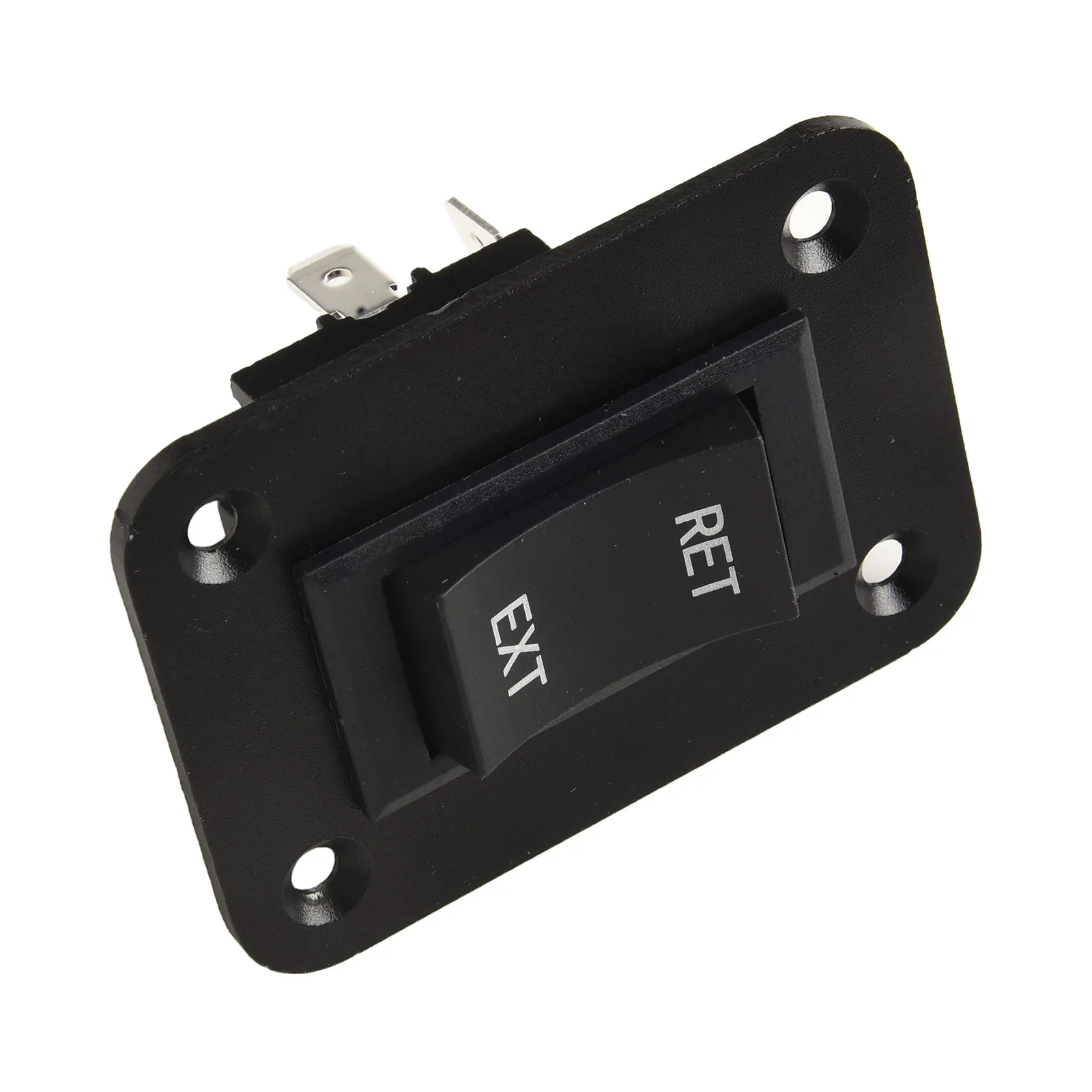 

For Automotive Use Color: Black DPDT Switch 4 Pin Rocker Switch Forward Reverse Switch 20A 50VDC Rated Power 4-pin Switch