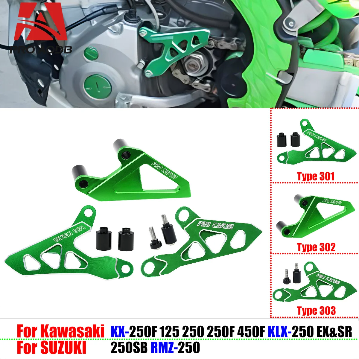 Motorcycle Front Sprocket Cover Chain Protector Guard For Kawasaki D-TRACKER KX125 250 RMZ KX250F 450F 125 250 250F 450F KLX250