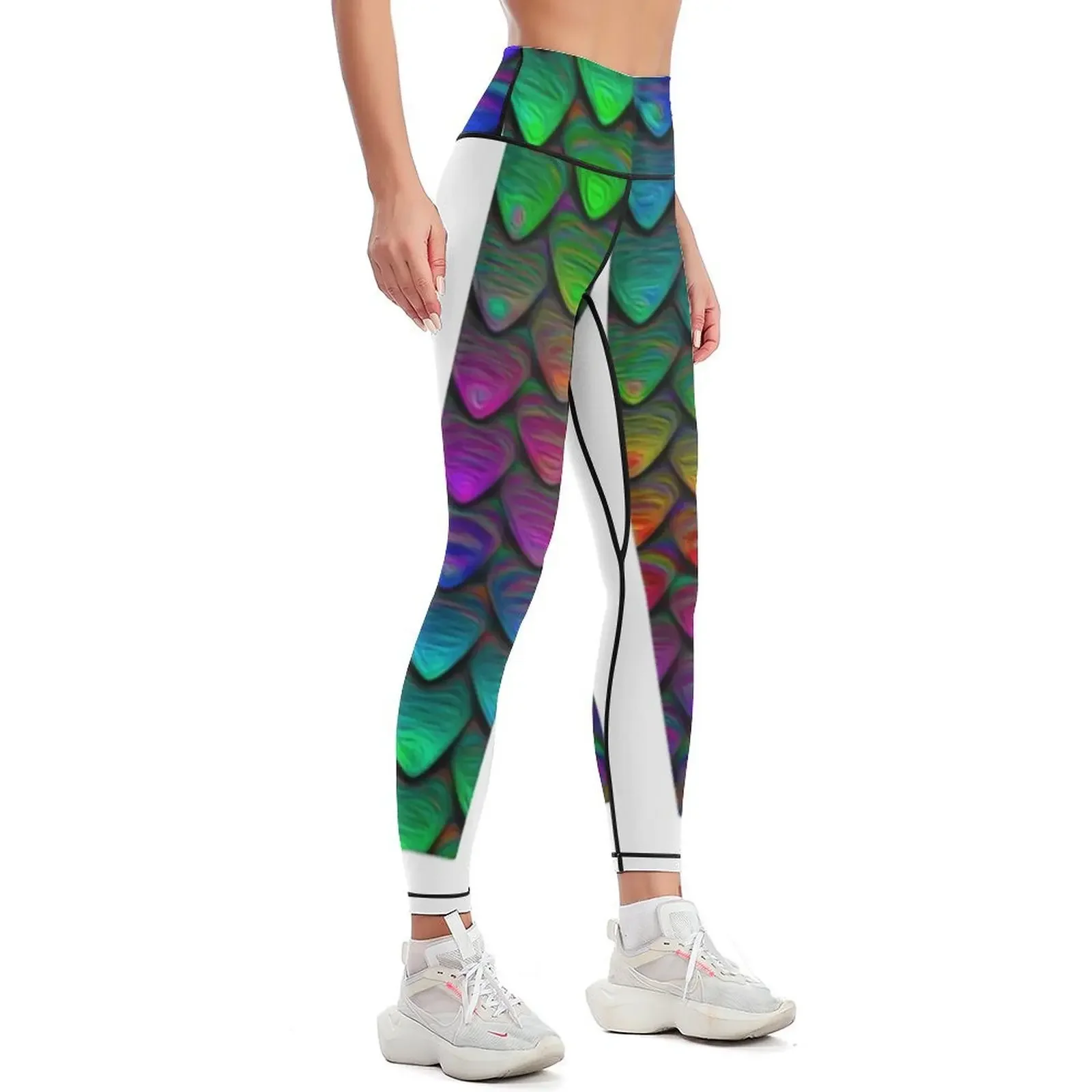 Dragon love Leggings ملابس رياضية للتنس من أجل سراويل رياضية عالية الخصر للسيدات