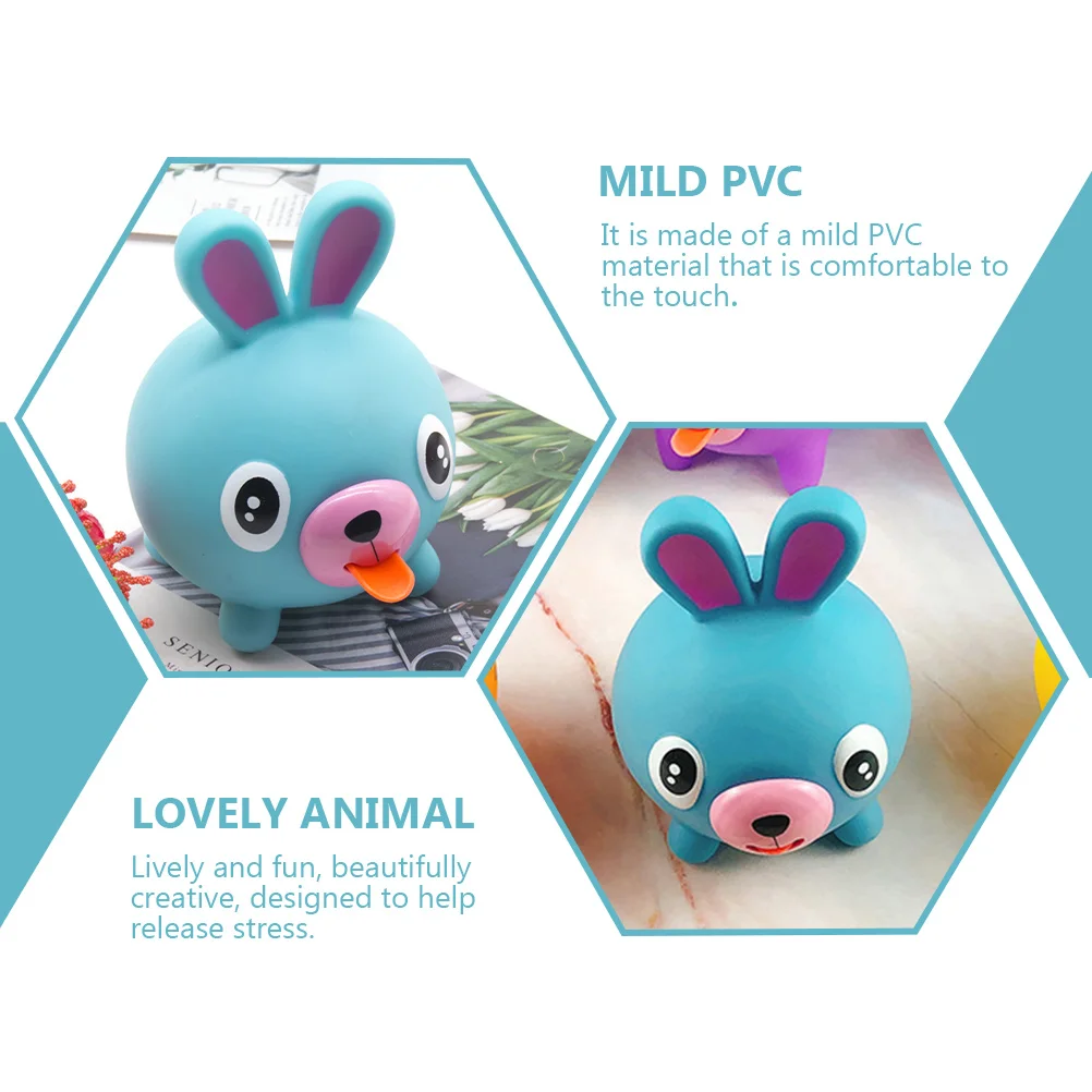 Sound Bunny Toys Knijp piepen met decompressie Kinderen knijpen huisdier