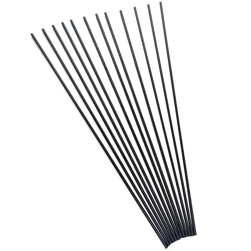 6/12PCS Archery Hunting Mixed Carbon Arrows 30inch Spine 400 OD7.8mm ID6.2mm for Compound/Recurve Bow Hunting